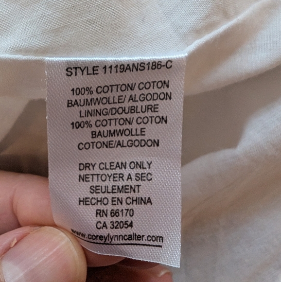 Corey Lynn Calter Blue and Green A-Line Skirt - Picture 12 of 13